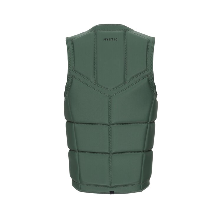 Mystic Mystic Star Impact Vest Fzip Dark Olive