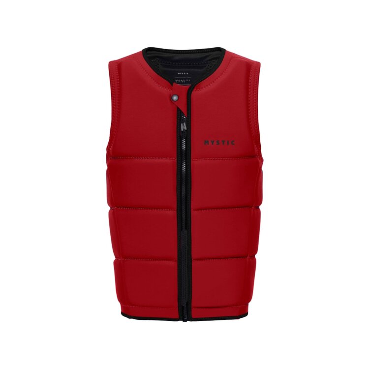 Mystic Mystic Brand Impact Vest Fzip Red