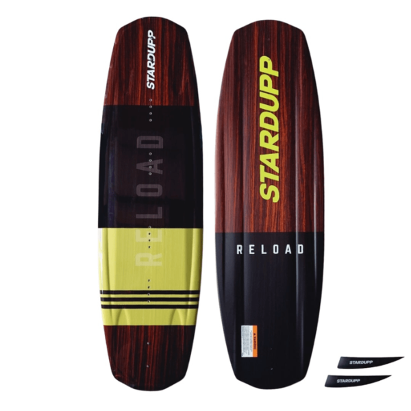 Stardupp Stardupp Reload Wakeboard Set Yellow 139cm