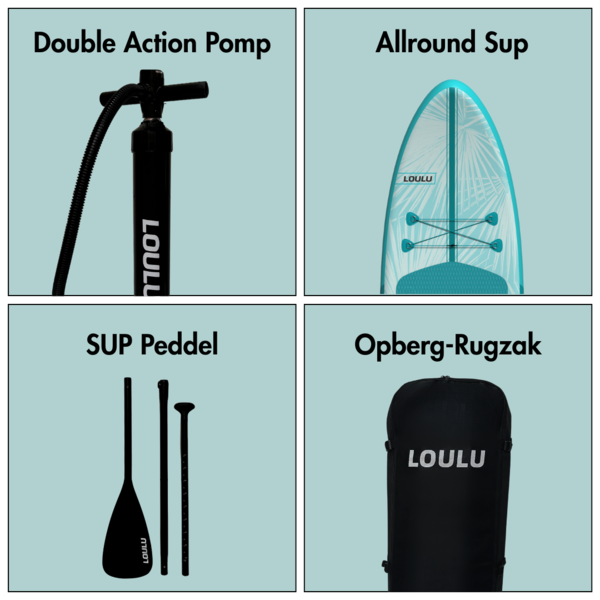 LOULU LOULU Aqua 10'4 Allround SUP Set