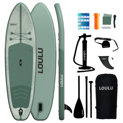 LOULU LOULU Olive SUP board set compleet 2025 LOULU Olive SUP board set compleet 2025