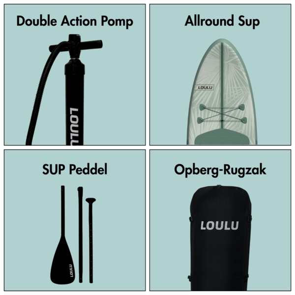 LOULU LOULU Olive 10'4 Allround SUP Set