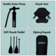 LOULU LOULU Olive Sup Board Kajak set compleet