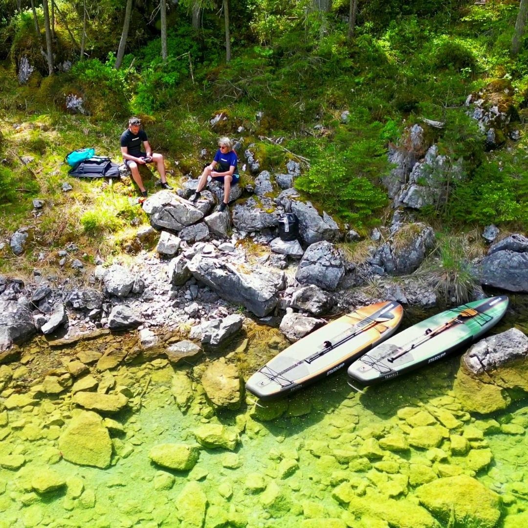 Untersee Eibsee Duitsland SUP locatie stardupp sup boards