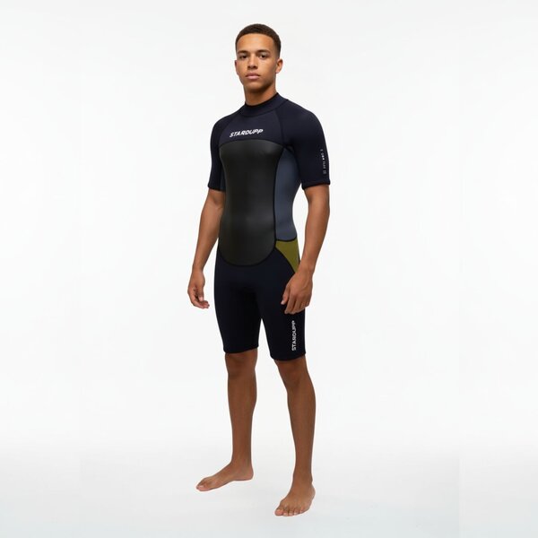 Stardupp Stardupp B-Zip Flex Shorty 3/2mm Wetsuit Heren