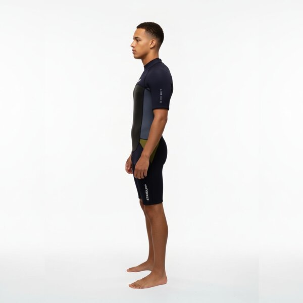 Stardupp Stardupp B-Zip Flex Shorty 3/2mm Wetsuit Heren
