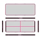 Stardupp Stardupp Elite Pro AirTrack Pink 4m 150cm 15cm