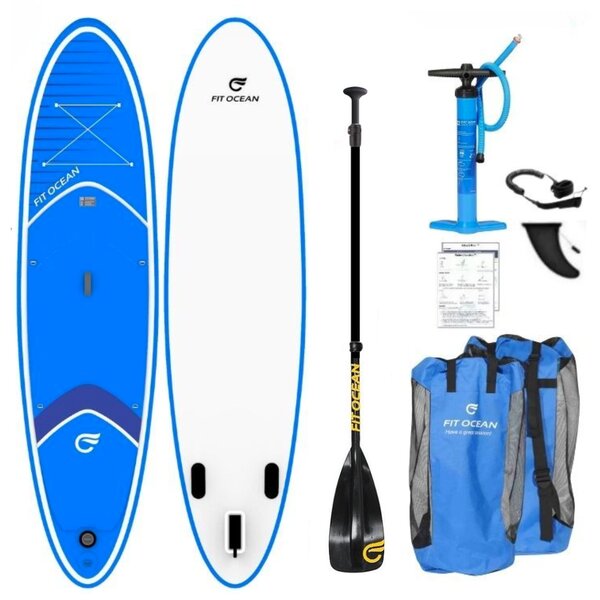 Fit Ocean Magic Glide SUP Blue 10'8 Set Incl. 40% Carbon Paddle Fit Ocean Fit Ocean Magic Glide SUP Blue 10'8 Set Incl. 40% Carbon Paddle