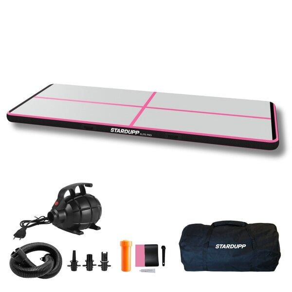 Stardupp Stardupp Elite Pro AirTrack Pink 4m 150cm 15cm