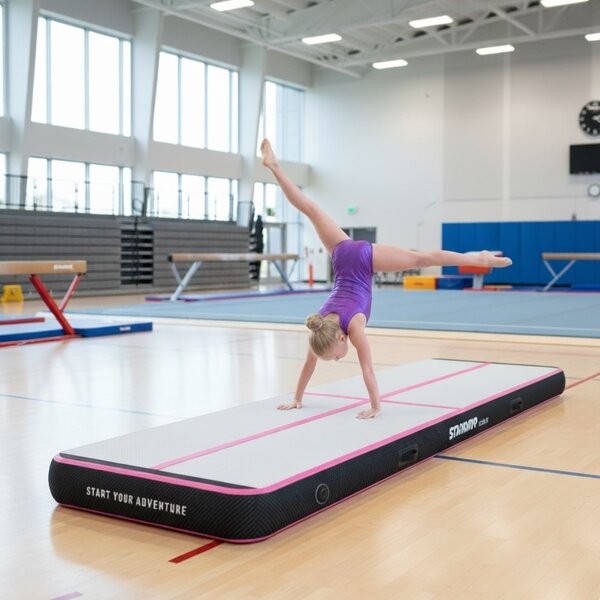 Stardupp Elite Pro AirTrack Pink 3m 20cm Stardupp Stardupp Elite Pro AirTrack Pink 3m 20cm