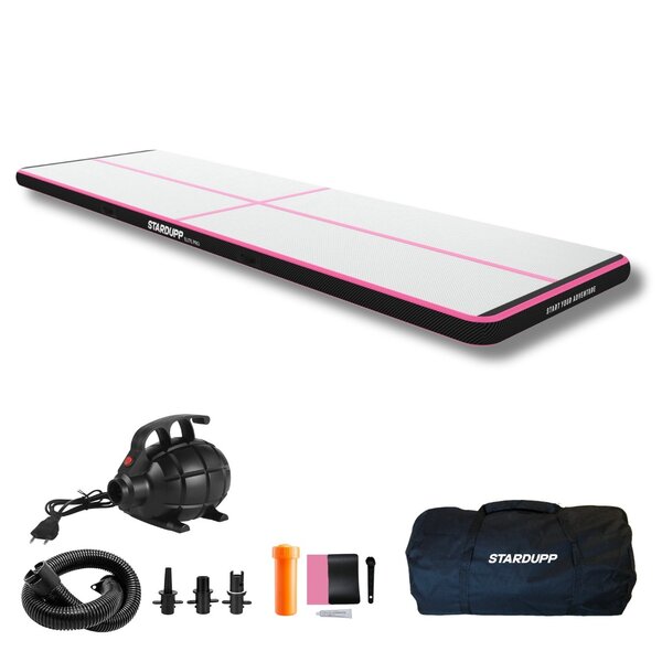 Stardupp Stardupp Elite Pro AirTrack Pink 5m 150cm 15cm
