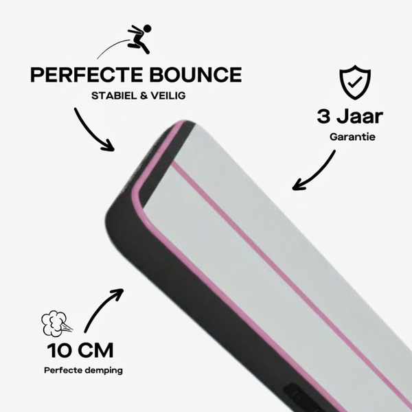 Stardupp Stardupp Flow AirTrack Pink 3m 10cm