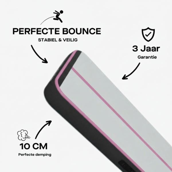 Stardupp Stardupp Flow AirTrack Pink 4m 10cm