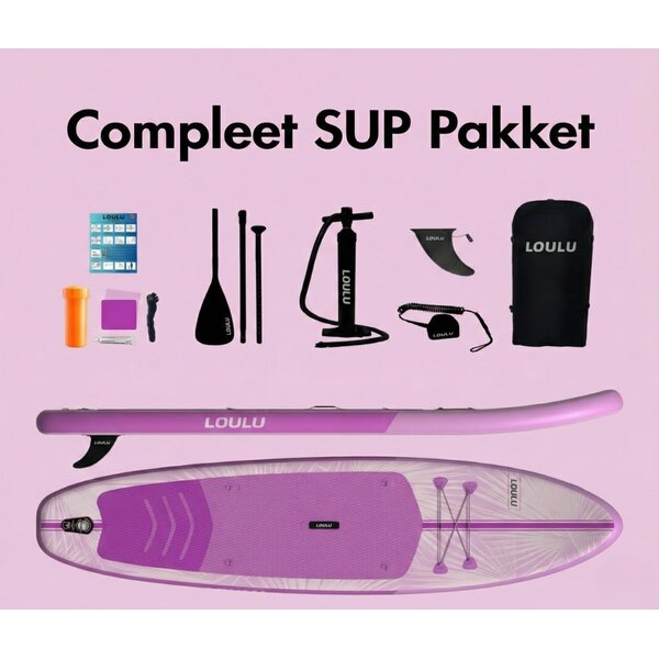 LOULU LOULU Rosa 10'4 Allround SUP Set