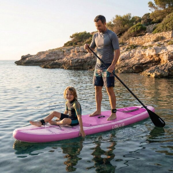 LOULU LOULU Rosa 10'4 Allround SUP Set