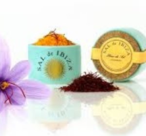 Fleur de sel met saffraan