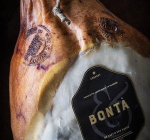 Gerookte/gedroogde ham