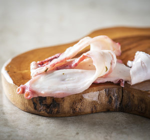 Carpaccio van inktvis