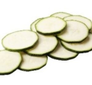 Courgette schijf 4mm (250gr)