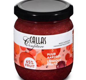 Puur Aardbei low sugar 218gr