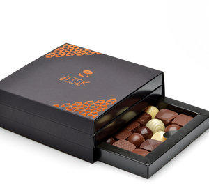 Pralines doos met 3 lagen
