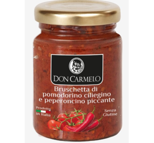 Pikante Bruschetta met kerstomaten 100gr
