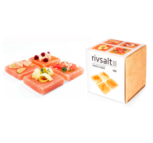 Freeze & Serve - 4 Himalayan Salt Plates