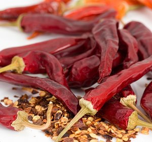 Gedroogde Rode Chilipepers