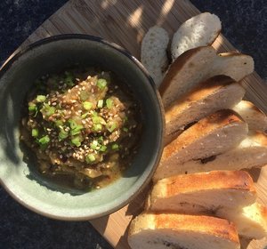 Olijventapenadebrood met Knoflook