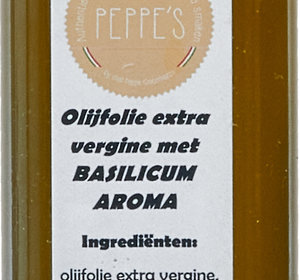 Peppe's Olijfolie Basilicum  250ml