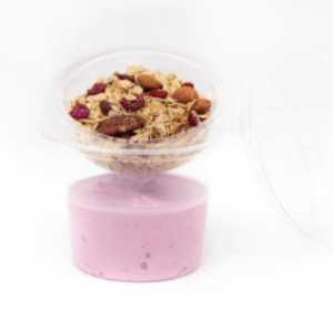 Bosvruchtenkwark met granola 275gr