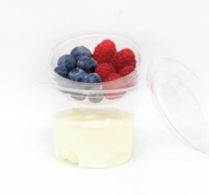 Vanillekwark met bessen 275gr