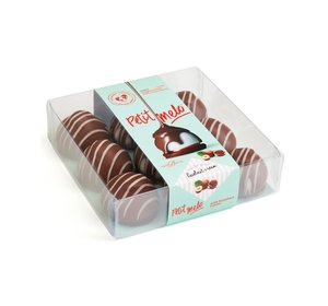 Melo-Cake Melchocolade & Hazelnootcreme  85gr