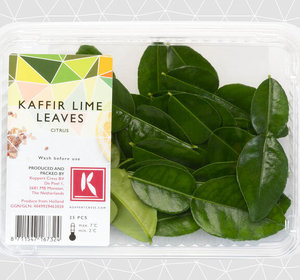 Kaffir Lime Leaves (schaaltje 25st)