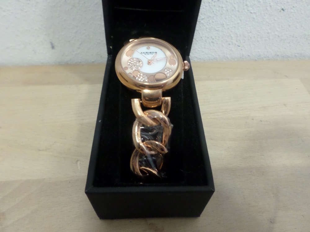 Akribos AK678RG XXIV Dames horloge Nieuw - Used Products Heerhugowaard