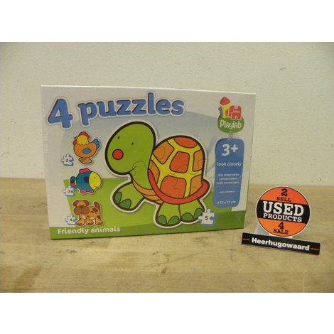 Friendly Animals Puzzle Nieuw In Doos