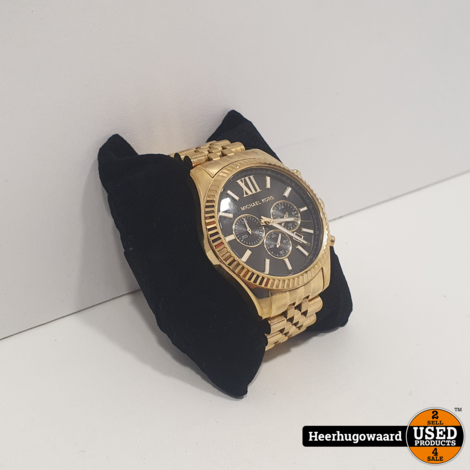 Michael Kors MK8286 Horloge Goud in Nette Staat