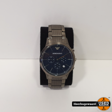 Emporio Armani AR2505 Horloge Compleet in Nette Staat Used