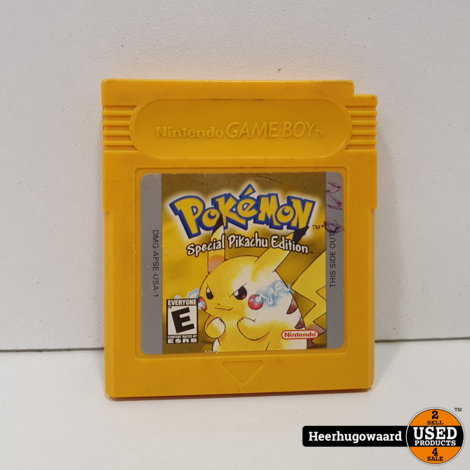 Nintendo Gameboy Color Game: Pokemon Yellow in Goede Staat