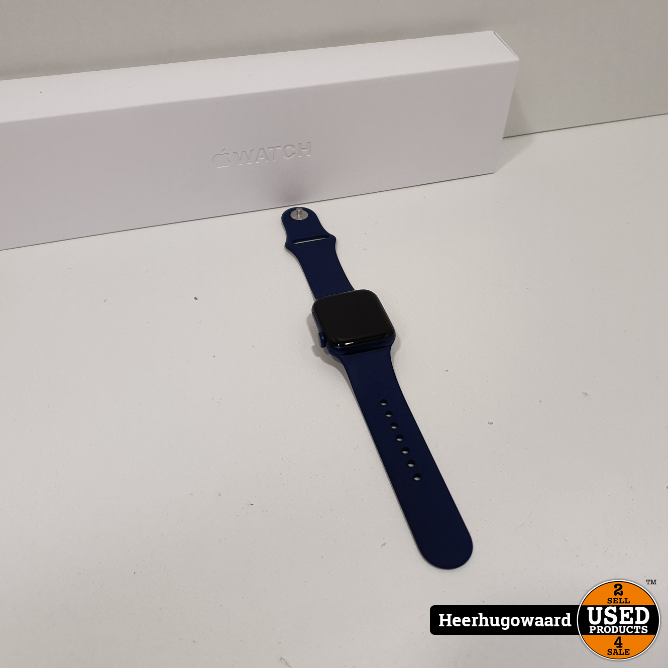 Apple Watch Series 6 40mm Blauw Compleet in Zeer Nette Staat - Apple  Garantie - Used Products Heerhugowaard