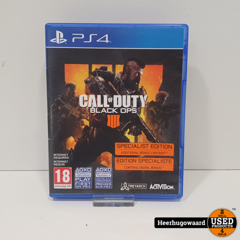 PS4 Game: Call of Duty Black Ops 4