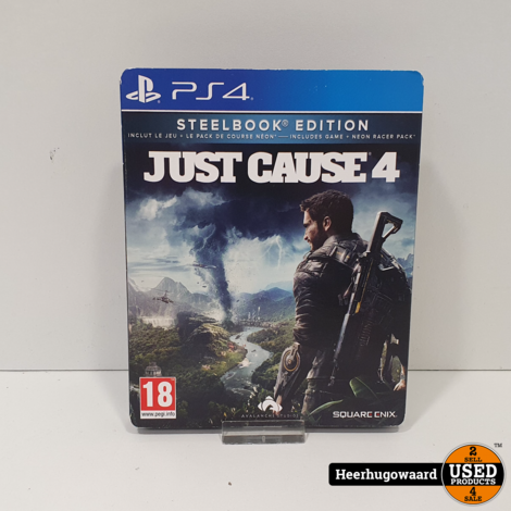 PS4 Game: Just Cause 4 Steelbook Edition