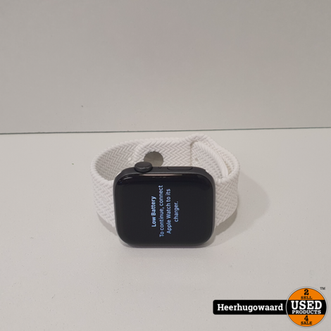 Apple Watch Series 5 44mm Aluminum &amp; Ceramic Case in Nette Staat