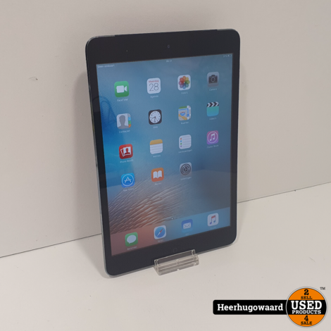 iPad Mini 1 16GB Space Grey WiFi + Cellular in Goede Staat