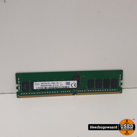 Skhynix 16GB 2Rx8 PC4-2666V-RE1-11 DDR4 Ram in Zeer Nette Staat