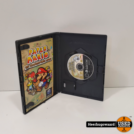 Nintendo Gamecube Game: Paper Mario The Thousand Year Door (PAL) Compleet in Zeer Nette Staat