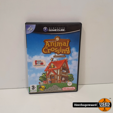 Nintendo Gamecube Game: Animal Crossing excl. Memory Card in Zeer Nette Staat