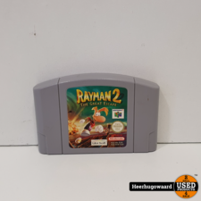 Nintendo 64 Game: RayMan 2 Losse Casette in Nette Staat