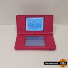 Nintendo DSi Roze incl. Oplader en Hoes in Nette Staat
