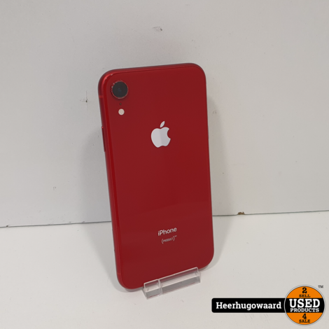 iPhone XR 128GB Red in Nette Staat - Accu 100%